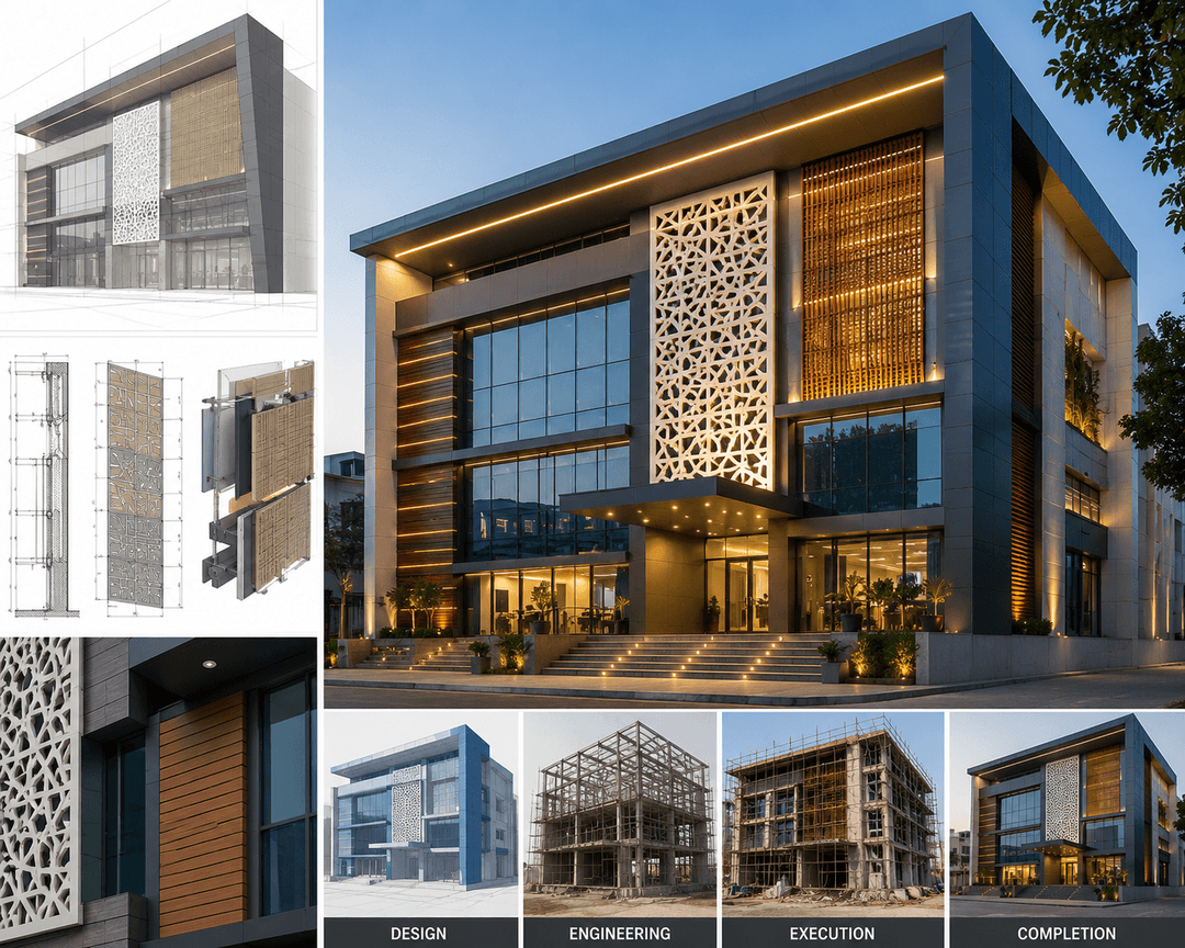 Facade Designing & Execution